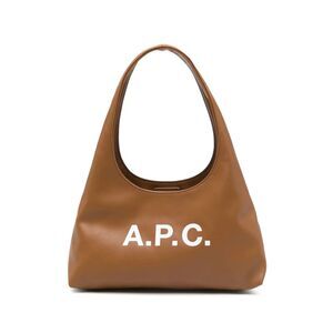 A.P.C. Brown Tote Bags Men